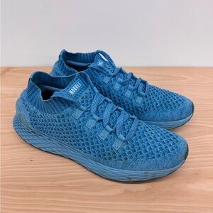 NOBULL knit running blue sneakers